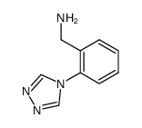 2-[1,2,4]triazol-4-yl-benzylamine结构式