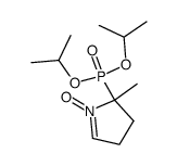 5-(Diisopropoxyphosphoryl)-5-methyl-1-pyrroline N-oxide Structure