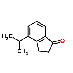 1H-Inden-1-one,2,3-dihydro-4-(1-methylethyl)-(9CI)结构式