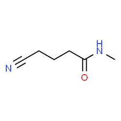 4-Cyano-N-methylbutyramide structure