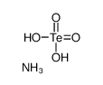 azanium,hydrogen tellurate Structure