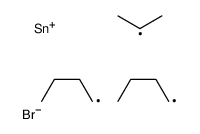 Bromodibutylisopropylstannane结构式