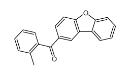 dibenzofuran-2-yl-o-tolyl-methanone结构式