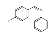 1-(4-iodophenyl)-N-phenylmethanimine结构式