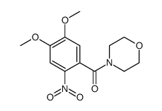 (4,5-dimethoxy-2-nitrophenyl)-morpholin-4-ylmethanone Structure