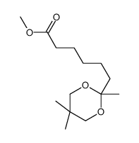 methyl 6-(2,5,5-trimethyl-1,3-dioxan-2-yl)hexanoate Structure