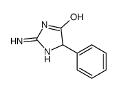 4H-Imidazol-4-one,2-amino-1,5-dihydro-5-phenyl- (9CI) Structure