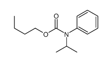 butyl N-phenyl-N-propan-2-ylcarbamate结构式