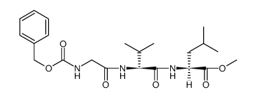 Z-Gly-Val-Leu-OMe结构式