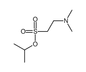 propan-2-yl 2-(dimethylamino)ethanesulfonate Structure