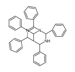 2,4,6,8,9-pentakis-phenyl-1,3,7-triazabicyclo[3.3.1]non-2-ene Structure