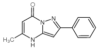 5-甲基-2-苯基吡唑并[1,5-A]嘧啶-7(4H)-酮结构式