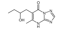 6-(2-hydroxybutyl)-5-methyl-[1,2,4]triazolo[1,5-a]pyrimidin-7(4H)-one Structure