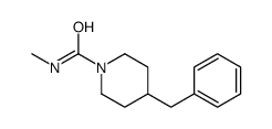 4-benzyl-N-methylpiperidine-1-carboxamide结构式