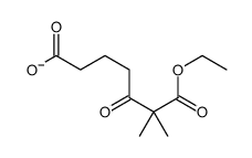 7-ethoxy-6,6-dimethyl-5,7-dioxoheptanoate结构式