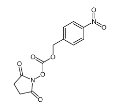 succinimidyl 4-nitrobenzyl carbonate Structure