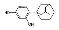 4-(1-adamantyl)benzene-1,3-diol Structure