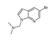 1-(5-Bromo-1H-pyrrolo[2,3-b]pyridin-1-yl)-N,N-dimethylmethanamine Structure