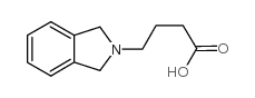 4-(1,3-DIHYDRO-ISOINDOL-2-YL)-BUTYRIC ACID结构式