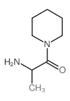 2-氨基-1-(哌啶-1-基)丙-1-酮结构式