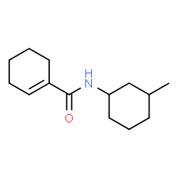 1-Cyclohexene-1-carboxamide,N-3-methylcyclohexyl-(5CI) structure