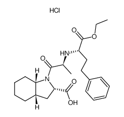 Indolapril hydrochloride [USAN] Structure