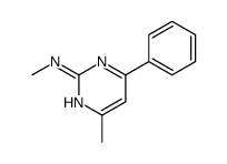 N,4-dimethyl-6-phenylpyrimidin-2-amine Structure