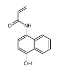 N-(4-hydroxynaphthalen-1-yl)prop-2-enamide结构式