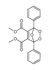 dimethyl 1,4-diphenyl-2,3,7-trioxabicyclo[2.2.1]hept-5-ene-5,6-dicarboxylate结构式