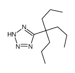 5-(1,1-Dipropylbutyl)-5H-tetrazole结构式