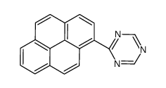 2-pyren-1-yl-1,3,5-triazine Structure