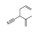 2-prop-1-en-2-ylpent-4-enenitrile结构式