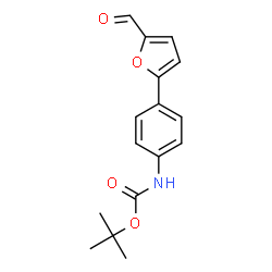 [4-(5-FORMYL-FURAN-2-YL)-PHENYL]-CARBAMIC ACID TERT-BUTYL ESTER picture