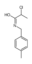 2-CHLORO-N-(4-METHYLBENZYL)PROPANAMIDE picture