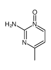 2-Pyrimidinamine, 4-methyl-, 1-oxide (9CI) Structure