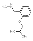 (2-Isobutoxyphenyl)-N-methylmethanamine Structure