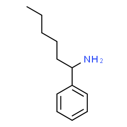 1-phenylhexan-1-amine structure