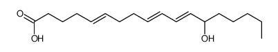 13-hydroxyoctadeca-5,9,11-trienoic acid Structure