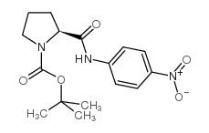 tert-butyl 2-[(4-nitrophenyl)carbamoyl]pyrrolidine-1-carboxylate结构式