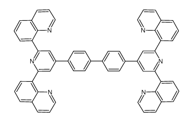 4,4'-di[2,6-di(quinolin-8-yl)pyridin-4-yl]biphenyl Structure