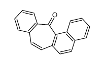 5H-Benzonaphtho<1,2-d>cycloheptenon-(5) Structure