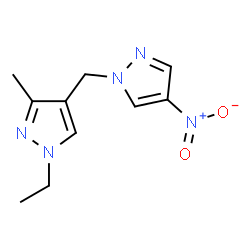 1-ETHYL-3-METHYL-4-(4-NITRO-PYRAZOL-1-YLMETHYL)-1H-PYRAZOLE picture