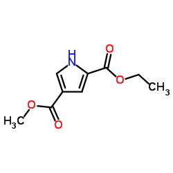 2-Ethyl 4-methyl 1H-pyrrole-2,4-dicarboxylate Structure