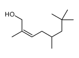 2,5,7,7-tetramethyloct-2-en-1-ol Structure