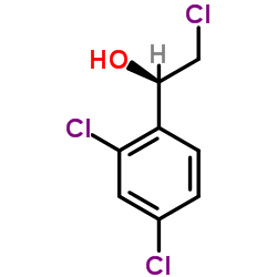 (R)-2-氯-1-(2,4-二氯苯基)乙醇结构式