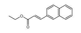 (E)-3-naphthalen-2-yl-acrylic acid ethyl ester图片