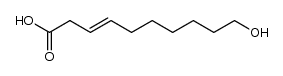 10-hydroxy-3-decenoic acid结构式