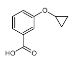 3-Cyclopropoxy-benzoic acid structure