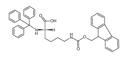 Trt-Lys(Fmoc)-OH structure