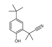 2-(5-(叔丁基)-2-羟基苯基)-2-甲基丙腈图片